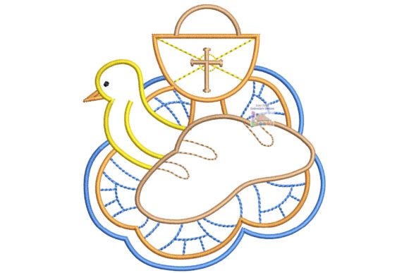 Christian Design Calice and Dove: Sacred Symbols in Liturgical Art and Modern Faith Expression