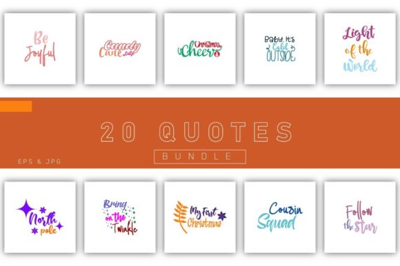 Christmas Quotes Bundle Vol.10 – Your Holiday Resource