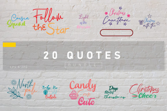 Christmas Quotes Bundle Vol.16: Fresh Ways to Capture the Spirit of the Season