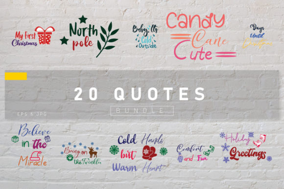 Christmas Quotes Bundle Vol.20: A Strategic Asset for Thoughtful Communication and Brand Positioning