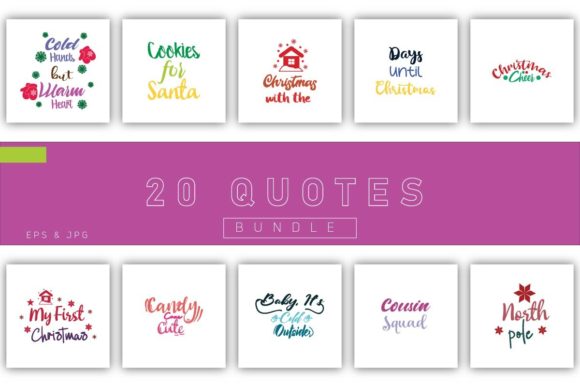 Christmas Quotes Bundle Vol.4: Your Go-To Collection for Heartfelt Holiday Messages