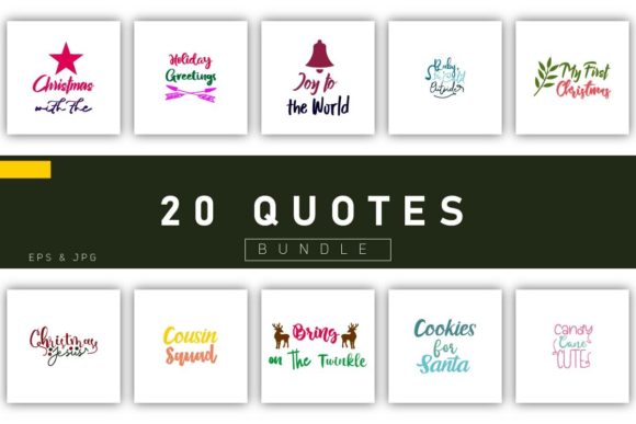 Christmas Quotes Bundle Vol.9: Finding the Right Words for Every Holiday Moment