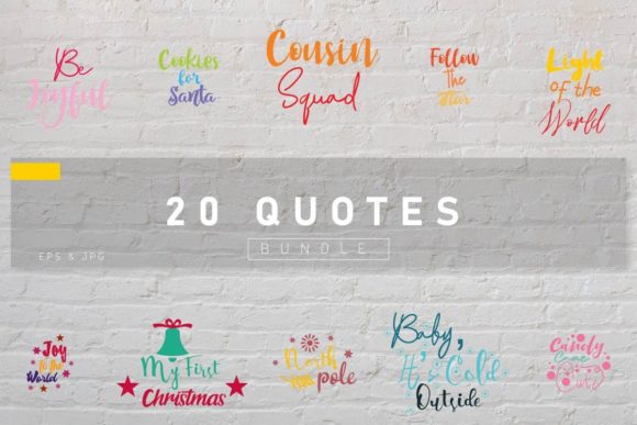 Discover Fresh Inspiration with Christmas Quotes Bundle Vol. 11