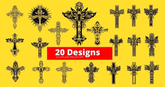 Fancy Christian Cross SVG Bundle Review