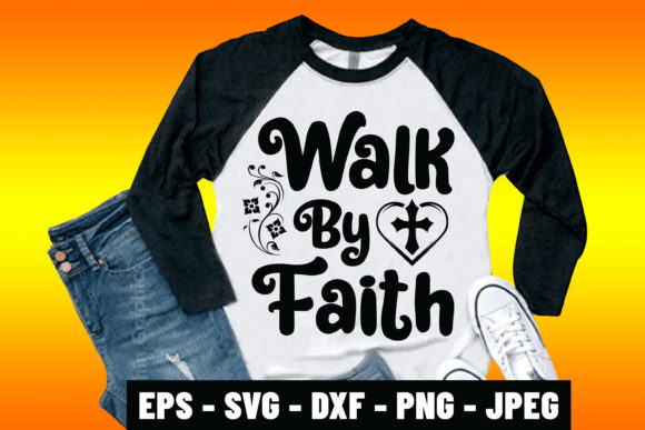 How a Bible Verse Design Walk by Faith T-Shirt Supports Your Creative and Professional Process