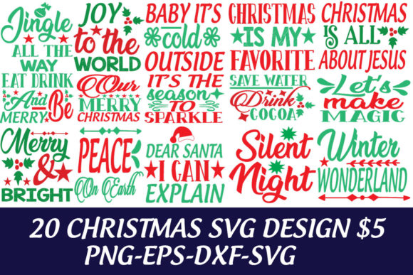 How a Christmas SVG Design Bundle Streamlines Your Holiday Creations