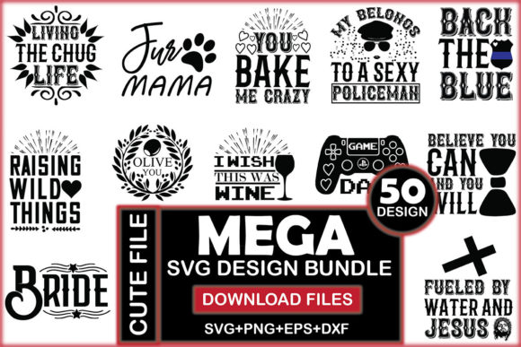 Mega SVG Design Bundle: Creative Possibilities