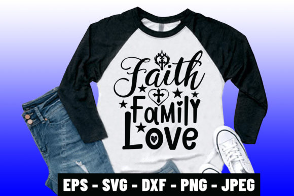 The Art and Purpose of Faith Family Love SVG Bible Verse Design
