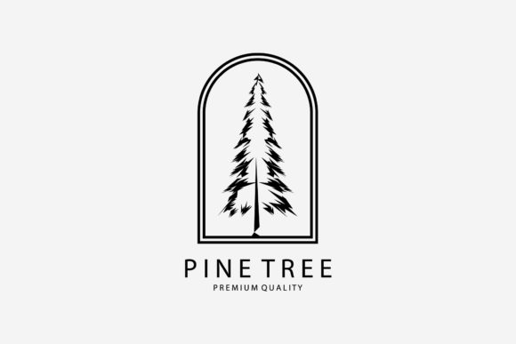 The Enduring Appeal of the Emblem of Pine Tree Vintage Ancient Logo in Modern Branding